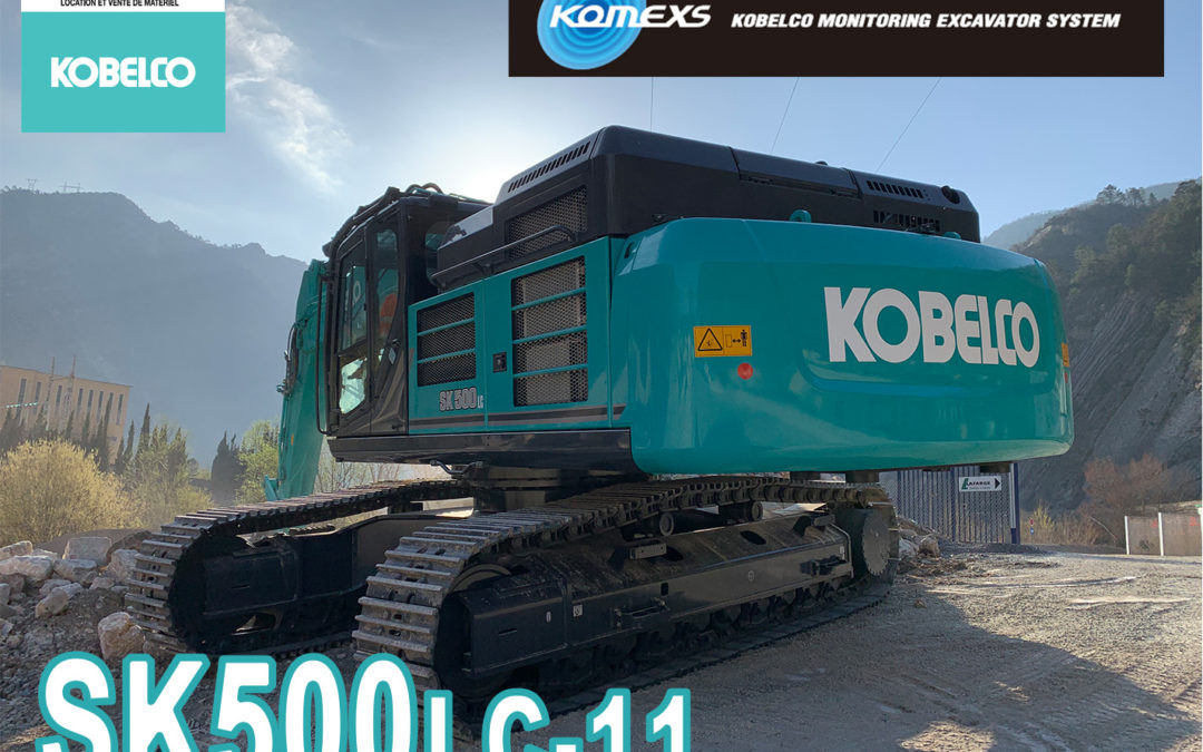 Kobelco SK500LC-11 – KOMEXS – Une Gestion efficace